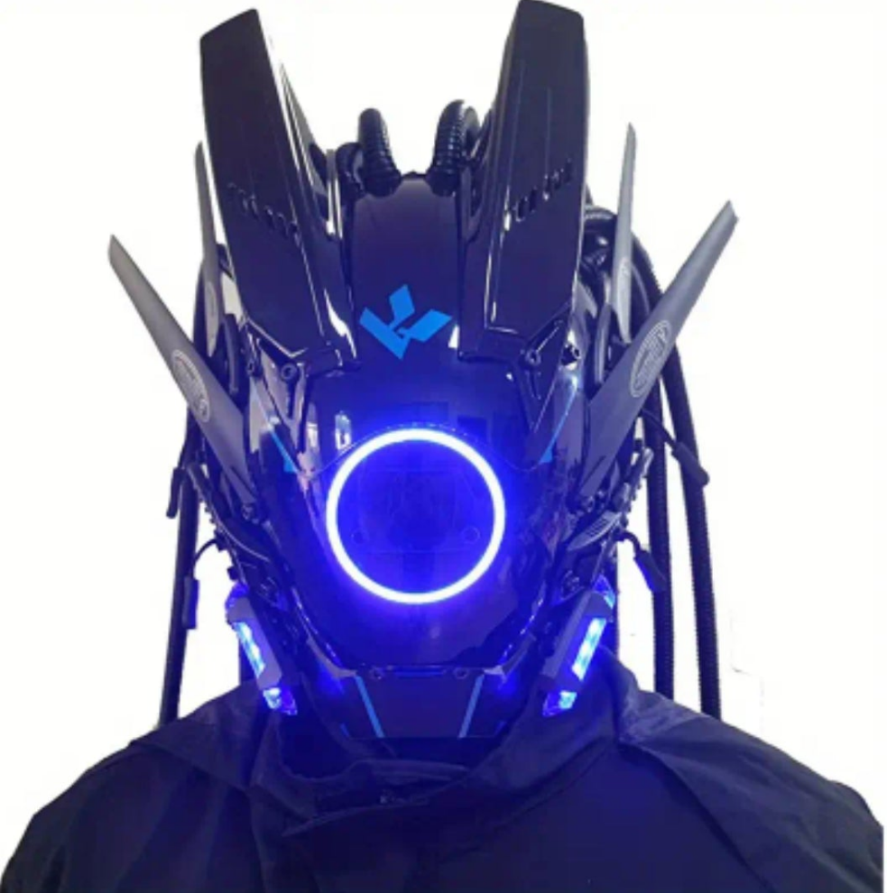 Masque cyberpunk
