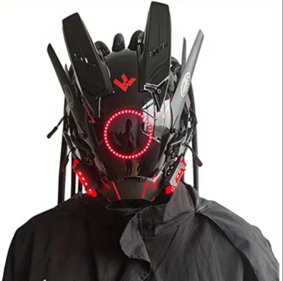 Masque cyberpunk